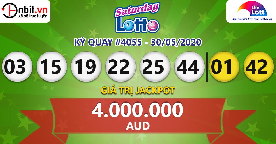 Cập nhật kết quả xổ số Úc Saturday Lotto hôm nay ngày 30/05/2020